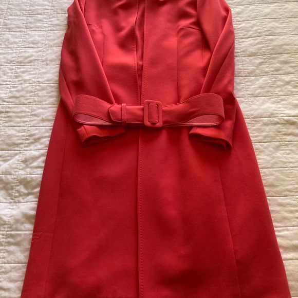 Fully Lined Anne Klein Matching Coat and Dress Size 8 - Picture 10 of 11